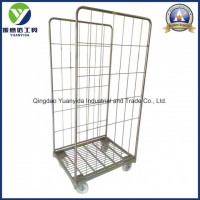 Warehouse and Supermarket Wire Mesh Storage and Logistic Hand Cart/Hand Trolley