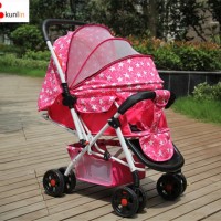 Baby Stroller Lightweight Bag Baby Pram Buggy Carrying Trolley Big Storage
