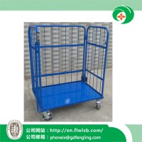 Steel Foldable Cage Trolley for Warehouse Storage Wih Ce Approval