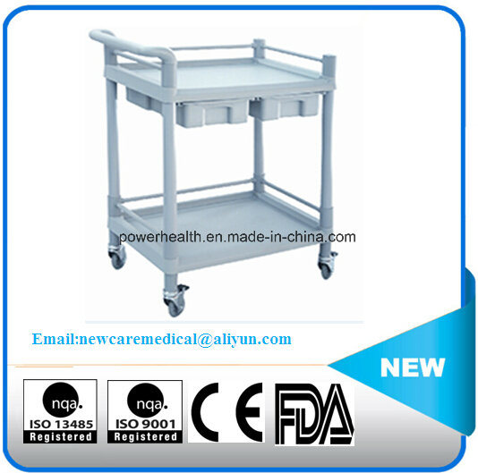 Hot Sale Fold Nursing Trolley with Wheels Image1