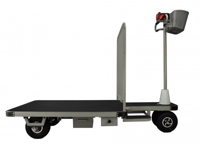 Electric Cargo Trolley (DH-PS1-C8 No Fence Light Duty, Curtis Controller, 800W Motor) Image1