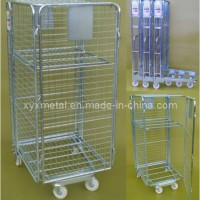 Foldable Roll Container Trolley Cage