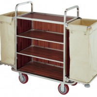 Stainless Steel Guestroom Service Trolley (FW-06)