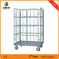 Supermarket Roll Trolley with Door