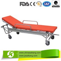 Emergency Folded Patient Adjustable Ambulance Stretcher Trolley
