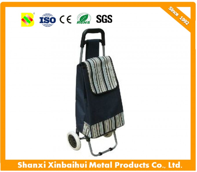 Light Weight Wheeled Foldable Easy Storage Shopping Trolley Bag Image1