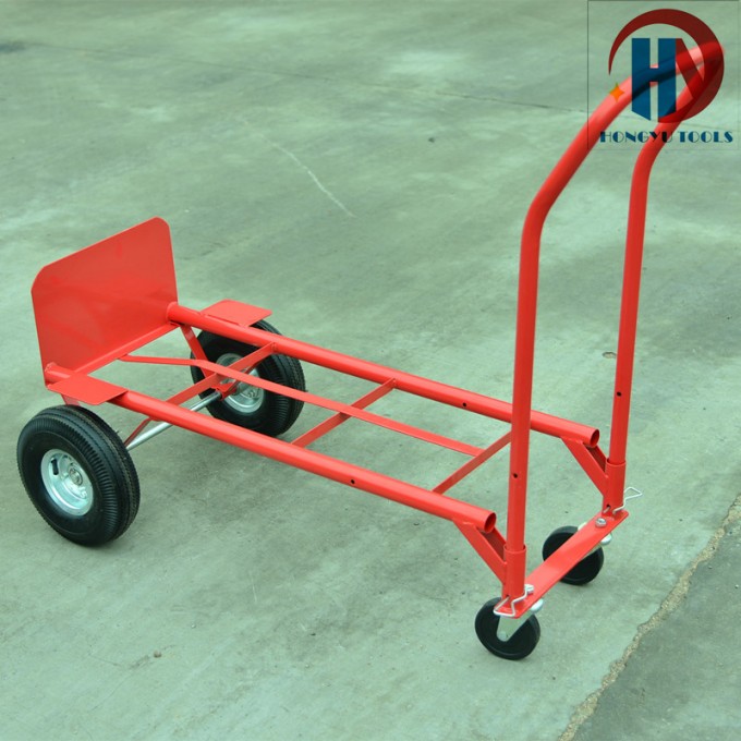 Platform Folding 4 Wheel Hand Trolley Image1