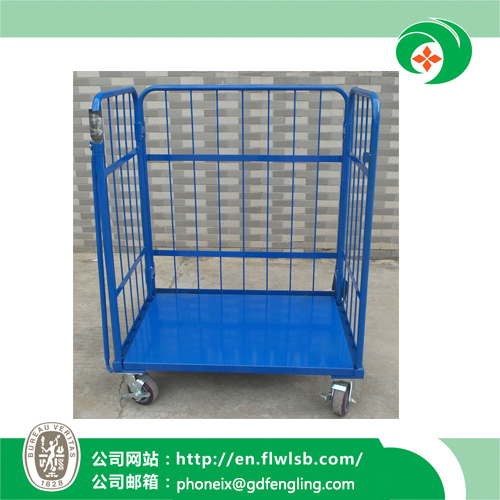 Foldable Cage Trolley for Warehouse Storage Wih Ce Approval Image1