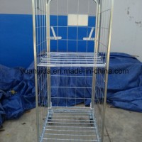 2-Sided Foldable Roll Cotainer Storage Packing Trolley