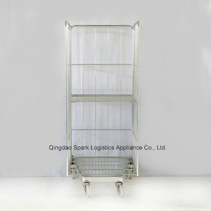 Logistics Steel Roll Cage Trolley Image1