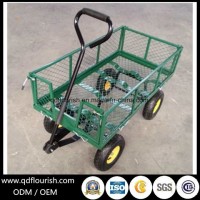 Steel Mesh Garden Tool Cart Tc1840s Trolley