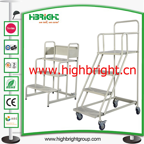 3 Step Platform Ladders Trolley Image1