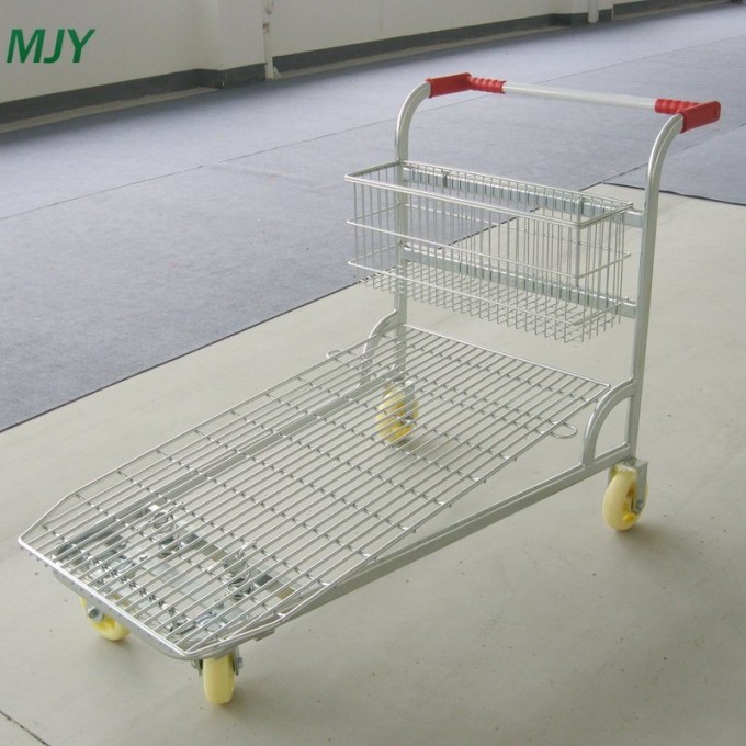 Warehouse Platform Flat Hand Trolley Mjy-M12 Image1
