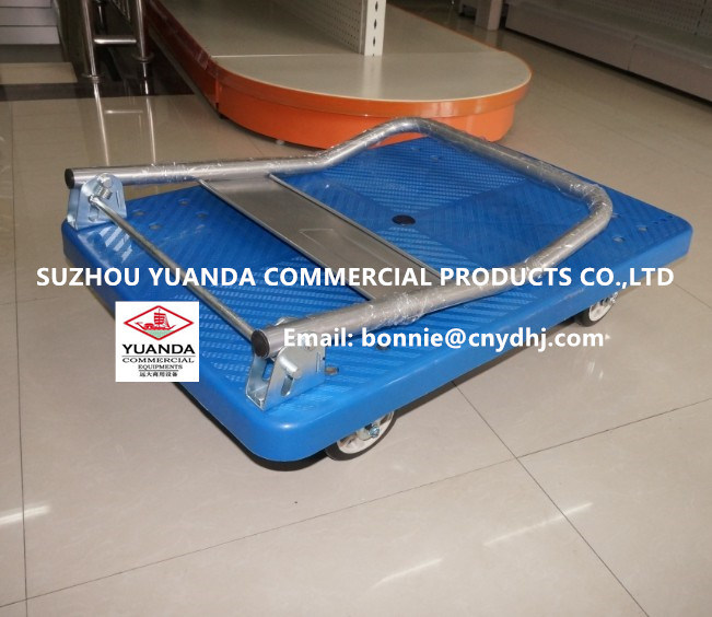 300kgs Plastic Foldable Platform Truck/Handtruck/Handcart/Trolley Image1