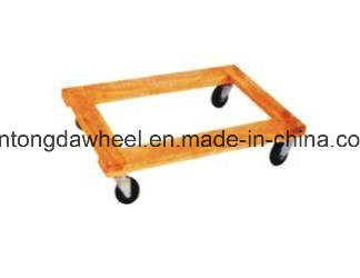 Hot Sale Wooden Platform Moving Dolly Trolley Image1