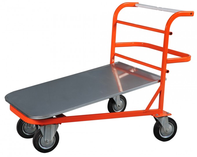 High Quality Warehouse Platform Hand Trolley Image1