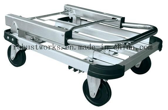 Foldable Aluminium Platform Hand Trolley (HT040H-1) Image1