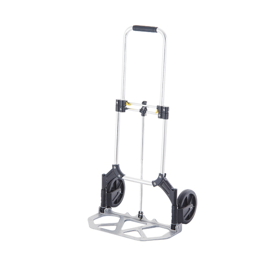 Aluminum Portable Foldable Hand Truck, Aluminum Cart, 2 Wheels Trolley Gzs70A Image1
