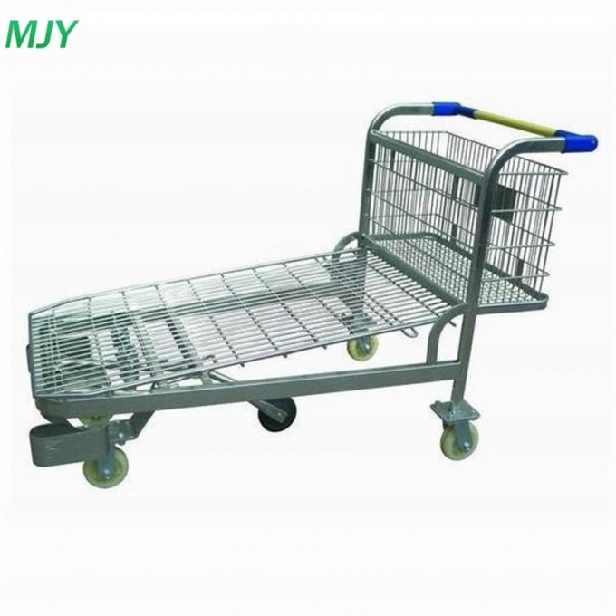 5 Wheels Warehouse Platform Trolley Image1