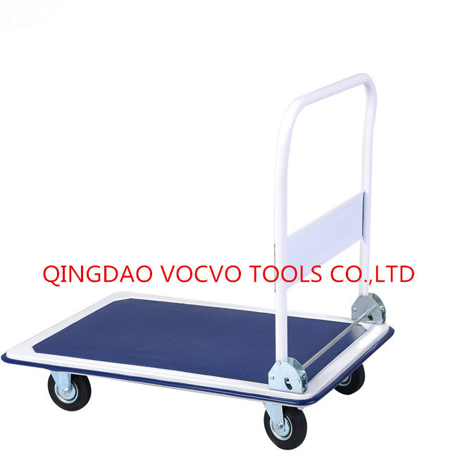 Folding Handle Material Handling Platform Hand Truck Trolleys Image1