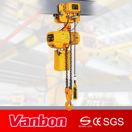 5ton Monorail Trolley Type with Japan Fec G80 Chain and Schnerder Contactor Electric Chain Hoist Image1