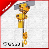 7.5ton Monorail Trolley Type with Fec G80 Chain and Schneider Contactor Electric Chain Hoist (WBH-07