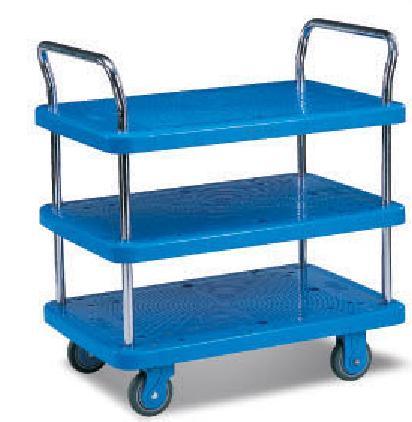 Three Shelves Plastic Platform Trolley (HL-PN202/302) Image1