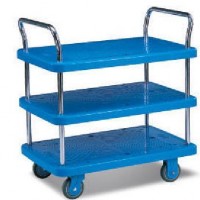 Three Shelves Plastic Platform Trolley (HL-PN202/302)