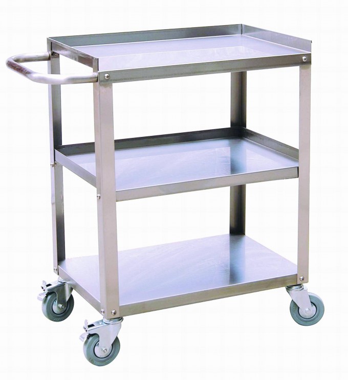 Stainless Platform Trolley - St Series Image1