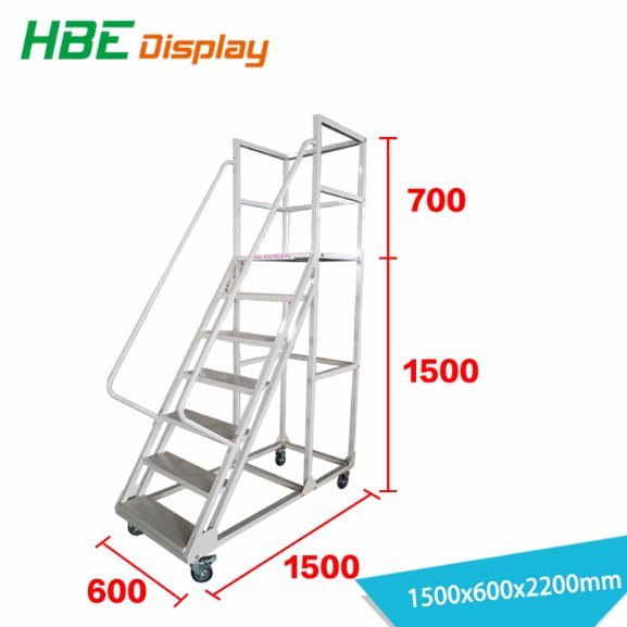 Warehouse Platform Step Ladder Truck Trolley Image1