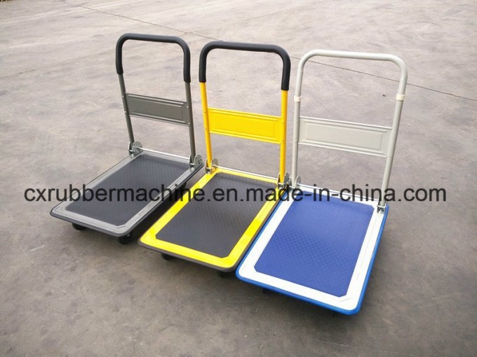 Four Wheels Folding Platform Hand Trolley/Foldable Hand Truck Image1