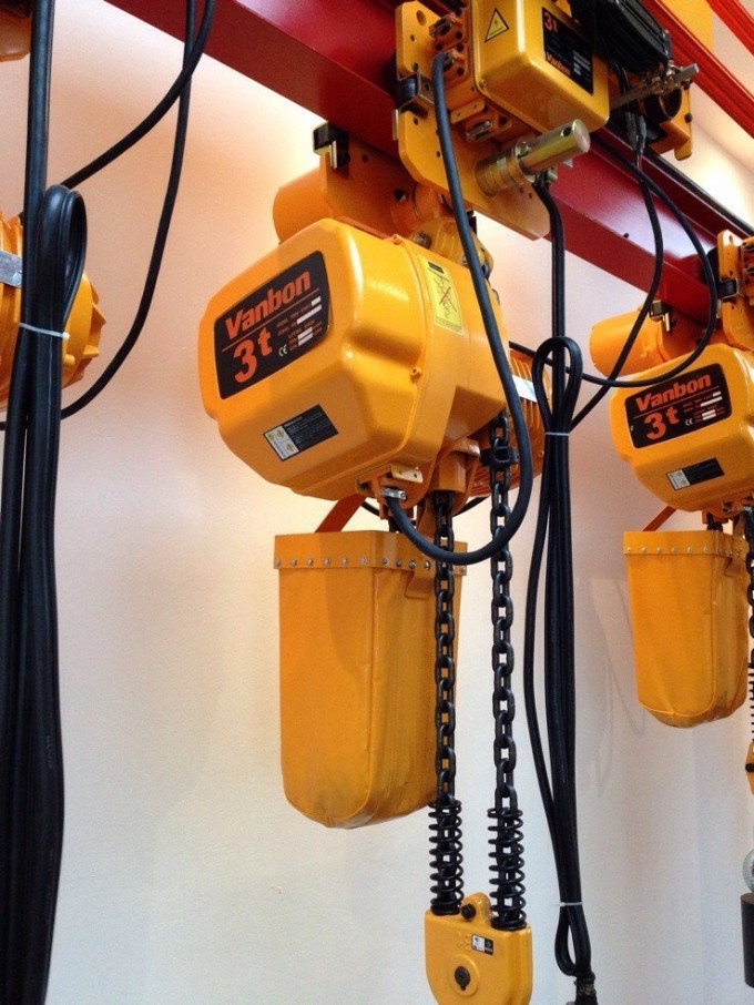 Et-030 Motorized Trolley for 3t Electric Chain Hoist Image1
