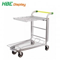 Platform Hand Storage Warehouse Trolley Cart