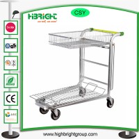 Stackable Heavy Duty Platform Hand Warehouse Cart
