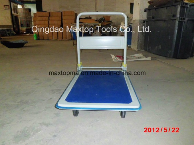 Four Wheels Heavy Duty Folding Platform Hand Truck (pH300) Image1