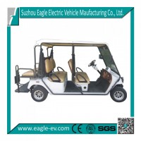 L7e EEC Certified Utility Cart, 4 Seater with Flip Seat Platform, Pure Electric, Ec Type Approval Go