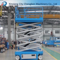 Scissor Designed Hydraulic Lift Table Cart with Joystick