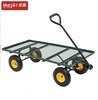 Removable Folding Sides Platform Dolly Four Wheel Baby Wagon Garden Tool Cart Image1