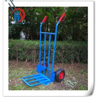 Heavy Duty Two Wheels Blue Steel Hand Trolley (HT1893)