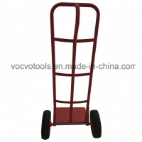 Wholesale Steel Garden Double Wheel Hand Trolley for Warehouse Use