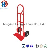 Factory Supply Shovel Plate Steel Material Hand Trolley (HT1819)