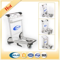 Airport Passenger Baggage Luggage Shopping Cart Trolley with Brake