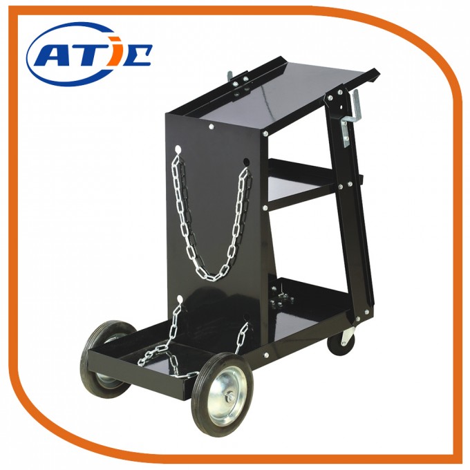 Portable Metal Welder Cart Push Hand Truck Handy Luggage Trolley Image1
