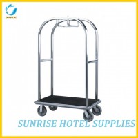 Hotel Luxury Guest Luggage Carts Luggage Trolley