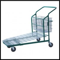 Flat Shopping Trolley for Heavy Goods