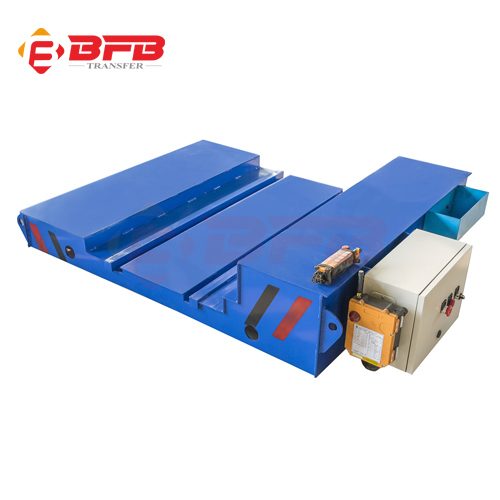 Busbar Powered Transfer Trolley on Rail for Heavy Load Transferring Image1