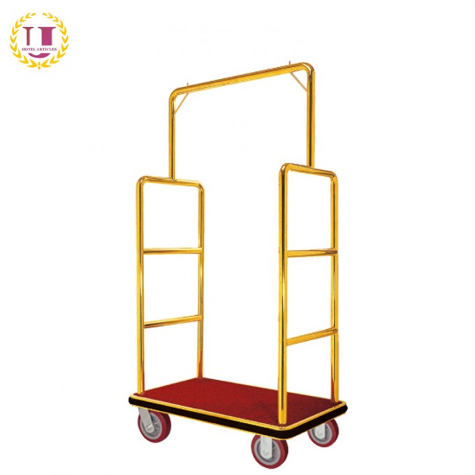 High Quality Wholesale Hotel Lobby Luggage Trolley Image1