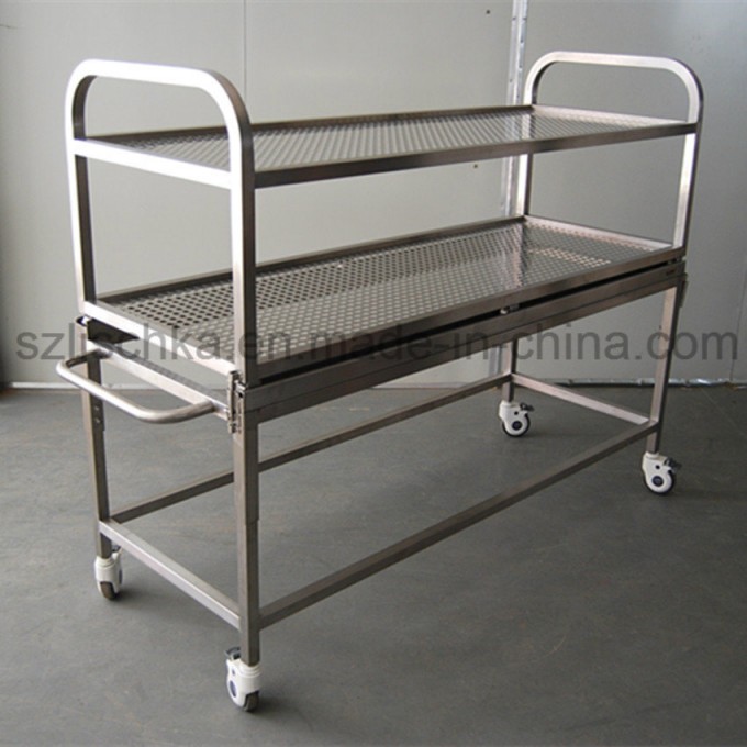 Medical Stainless Steel Trolley for Hospital Image1
