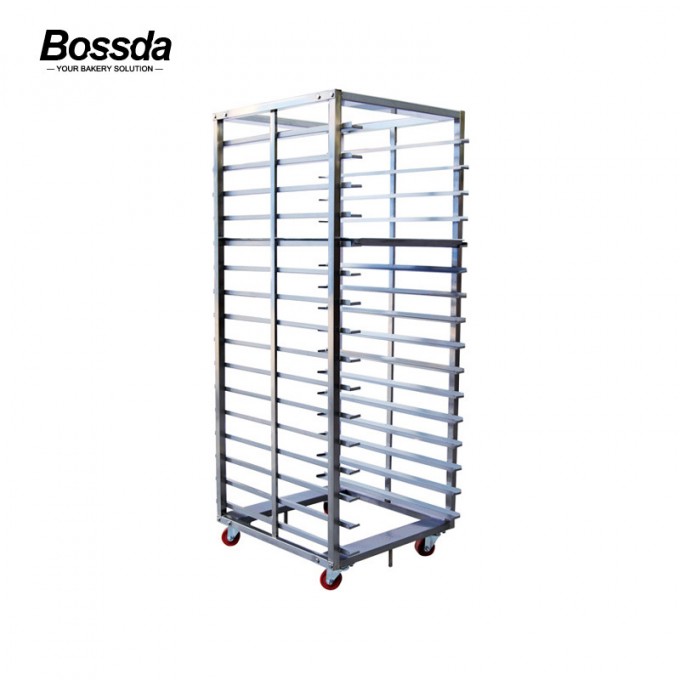 China Manufacturer Pure Stainless Steel Rotary Oven Food Service Trolley Prices Image1