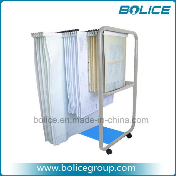 Mobile Sheet File Hanging Trolley for A0, A1, A2, A3 Image1